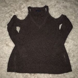 Dark brown sweater from American Eagle.